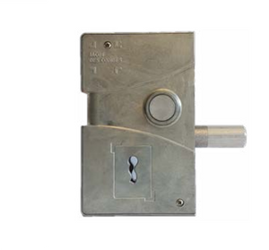 Serrure à clé, sans poignée