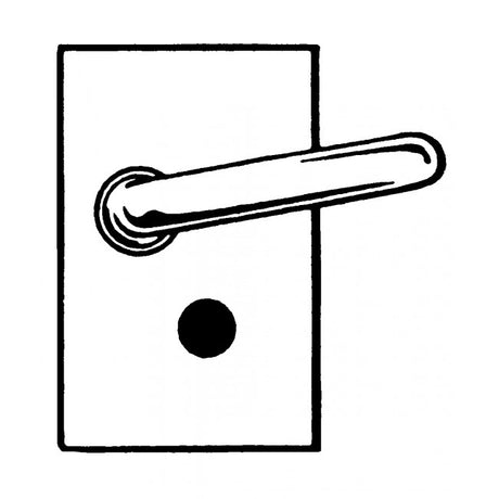 Drückerschloss für Sicherheitszylinder Ø 22 mm