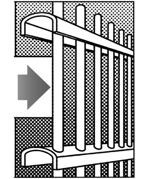 U-Profil Gittermatte  9/20/9/2 mm Adronit