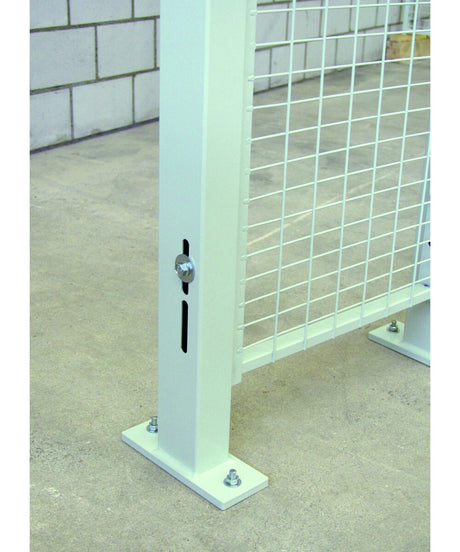 Cloison en treillis soudé élément pied de sol