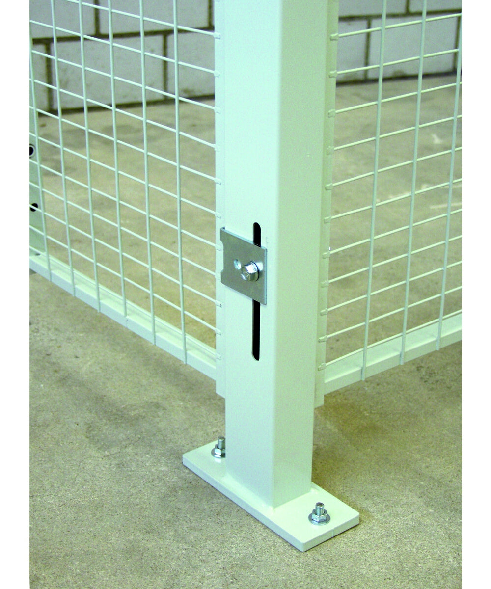 Cloison en treillis soudé élément pied de sol